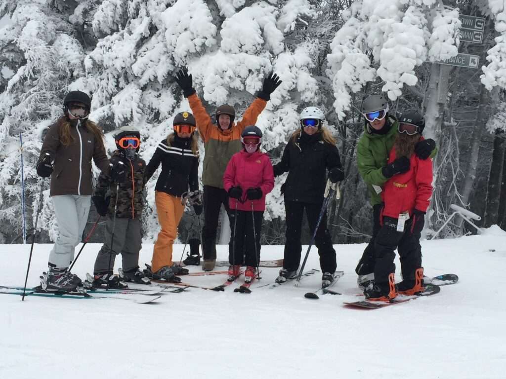 Skiing in Vermont